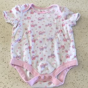 3/$15 Garanimals Owls Onesie